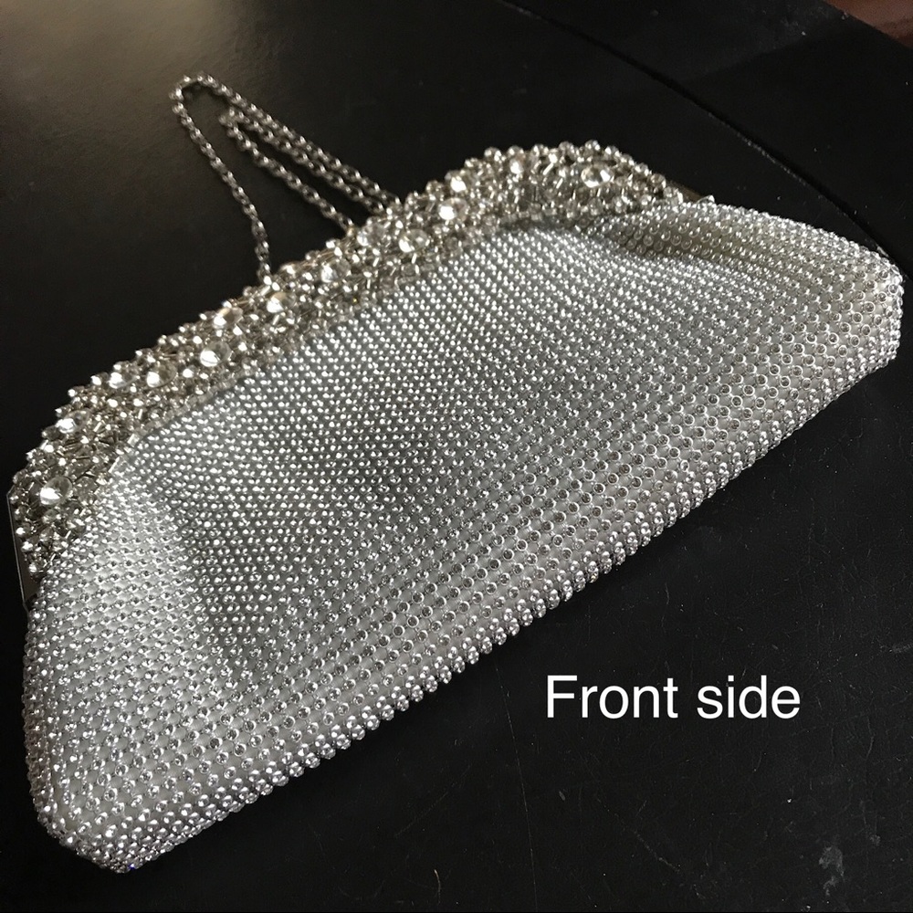 LMD 9000 Rhinestone Crossbody Bag/Clutch